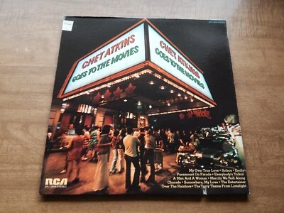 LP-CHET ATKINS-Goes to the Movies-1975-Charade, Everybody's Talkin', Entertainer - Image 1 of 4