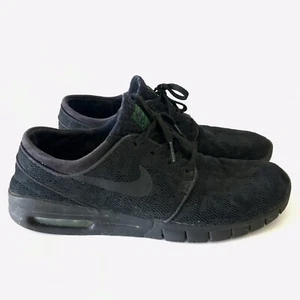 Nike SB Stefan Janoski Max Black Shoes 631303-003 Men’s Size 10.5 - Picture 1 of 11