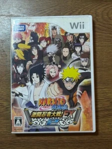 NINTENDO Wii  Japan NTSC NARUTO Shippuden Dragon Blade Chronicles - Picture 1 of 2