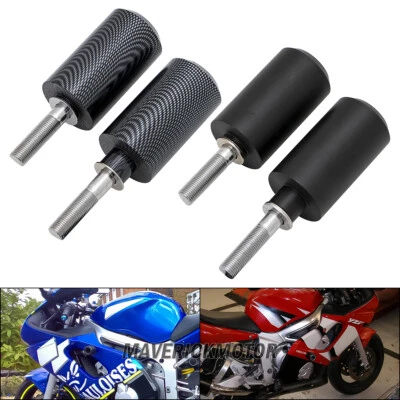 Protectores contra caídas de choque deslizadores de cuadro para Yamaha YZF R6 YZFR6 1999 2000 2001 2002 Foto 1 de 4