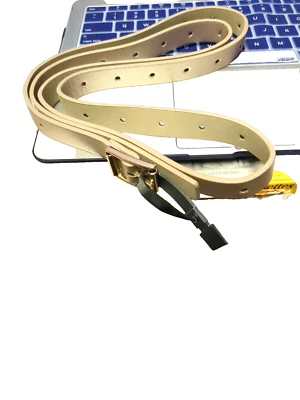 Cinturón ajustado Betsey Johnson beige desnudo charol plata hebilla mujer 2X 48" L NUEVO Foto 1 de 4