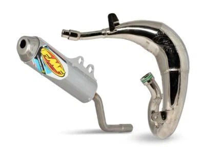 Sistema de escape FMF - Tubo graso y silenciador Turbinecore 2 para 03-on Kawasaki KX65 Foto 1 de 2