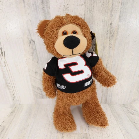 NASCAR Collectible Series #3 Dale Earnhardt RCR Racing Pit Stop Bear Plush Toy Cover