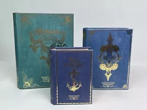 Punch Studio Stationery 3 Piece Nesting Book Box Set Mermaids Sea NEW 6.5 x 4.5" - Picture 1 of 11