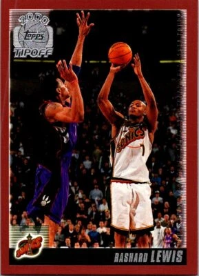 2000-01 Topps Tipoff #37 Rashard Lewis Basketball Card 9ii - Image 1 of 2