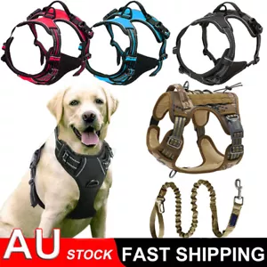 S-XL Outdoor Handle Puppy Pet Front Range No-Pull Dog Harness Vest Adjustable - Picture 1 of 19