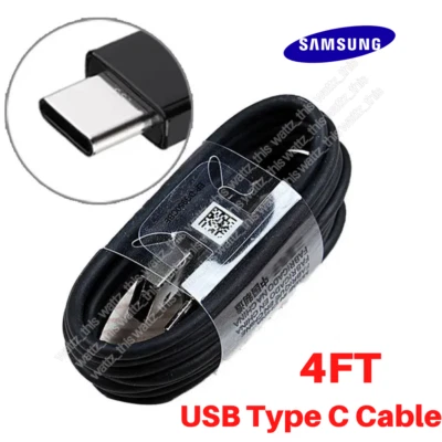 Cable de carga rápida USB tipo C adaptable rápido para Samsung S9 S10 S20 Foto 1 de 4