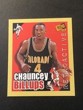 1997 Press Pass Double Threat Retroactive Chauncey Billups #3 Rookie RC