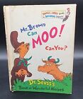Dr.Seuss Bright and Early  Mr. Brown Can Moo! Can You? 1970