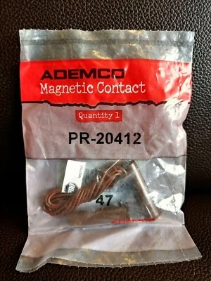 New ADEMCO Honeywell PR-20412 Hardwired Alarm Security Magnetic Contact N/O - Image 1 of 2