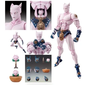6"JOJO's Bizarre Adventure Killer Queen Pink PVC Action Figure Toy Without Box