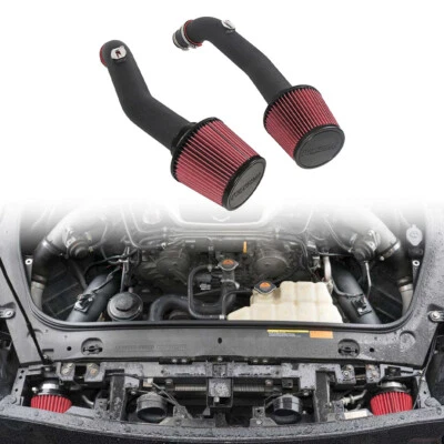 For 2009-2025 Nissan GT-R R35 3.8L VR38DETT Cold Air Intake System 3'' Pipe - Image 1 of 4