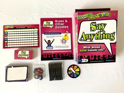 SAY ANYTHING Board Game for Family Friends  Party Game of the Year! - Image 1 of 4