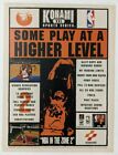 NBA In the Zone 2 Print Ad Game Poster Art PROMO Original PlayStation PS1 Konami