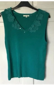 Green Top Size Medium By Klass - Picture 1 of 7