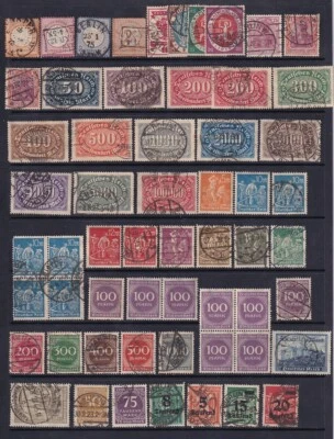 ESTATE REMNANTS - MINT NEVER HINGED & MINT HINGED & USED GERMANY #16/677 CV$268. - Image 1 of 3