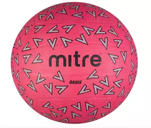 Mitre Oasis 2x Netzball Trainings Ball Basketball Korbball Größe 5, pink *NEU* - Picture 1 of 1