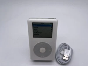 Apple iPod Classic 4th Generation White 60GB A1099 (PHOTO) FREE SHIPPING - Picture 1 of 8