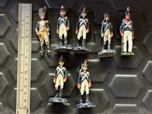Antique French Soldiers Lead Unusual Curios Items Childhood Toy Military 2r - Bild 1 von 3
