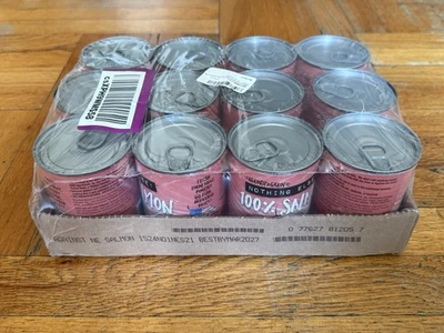 EVANGER'S Against The Grain Nothing Else! 100% Salmon Dog Food 12 Count, 11 oz Expire 2027