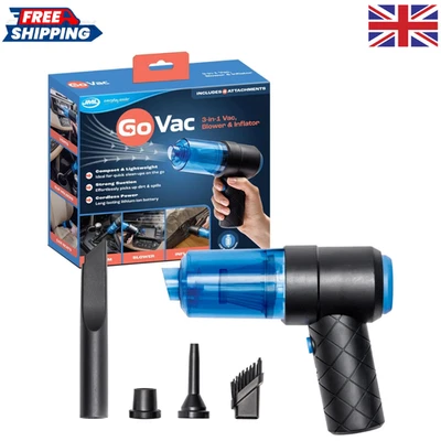 JML Go Vac Cordless Vacuum Cleaner - Lightweight, Compact Handheld with... - Image 1 of 4