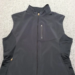 Nike Vest Womens Large 12 14 Black Fit Storm Vest Performance Golf Running - Picture 1 of 17