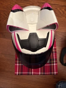 DOT Approved Ladies Full Face Cat Ear Motorcycle Helmet XL - Picture 1 of 4