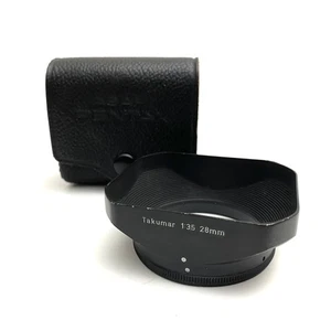 Asahi Super Takumar 49mm Threaded Lens Hood for 28mm f3.5 W/ Case - Picture 1 of 3