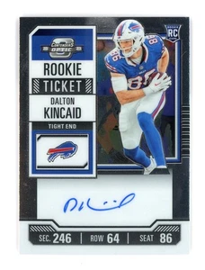 2023 Panini Contenders Optic #107 Dalton Kincaid RC Rookie Ticket Auto - Picture 1 of 2