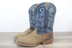 Justin Muley Stampede Men's Cowboy Boots Sz:11D (TR-414) - Picture 1 of 9