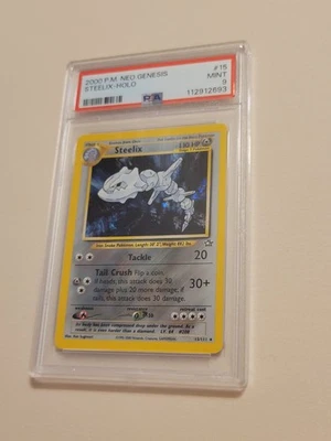 Steelix - Pokemon Neo Genesis #15 - Mint PSA 9 - Image 1 of 4