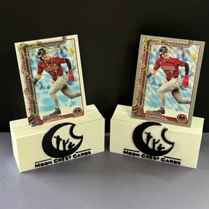 Corbin Carroll (#H158 Silver Glitter & Lights Necklace SP) -- 2025 Topps Holiday - Bild 1 von 2