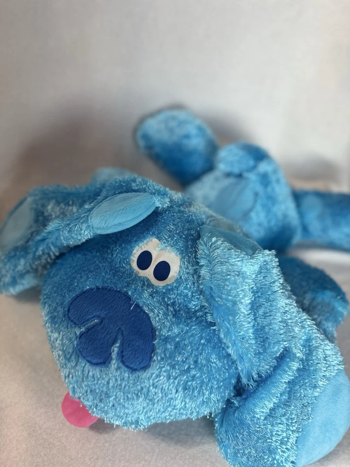 De colección Fisher-Price 2002 BLUE'S PICKS Grande 14" Peluche Perro Juguete Floppy Cuddle Pal Foto 1 de 4