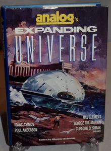 ANALOG'S EXPANDING UNIVERSE - Edited by Stanley Schmidt 1986 HC/DJ - 1st Print - Picture 1 of 5