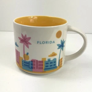 Starbucks Coffee You Are Here Collection 14 Oz Mug FLORIDA 2013 w/Sticker No Box - Picture 1 of 5