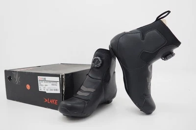 NEW! Lake CX146 Winter Road Cycling Clipless Shoes Black Size EU 44/US 11 - Image 1 of 4