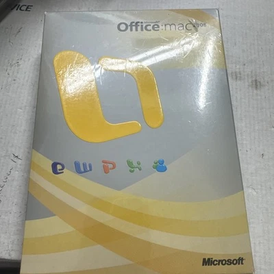 Microsoft Office 2008 for MAC Full Retail with Product Key - Image 1 of 4