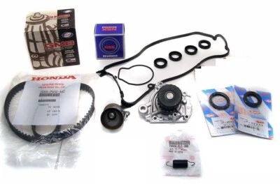 Timing Belt & Water Pump Valve Cover Gasket Kit fits 2001-2005 Honda Civic 1.7L - Image 1 of 4
