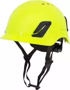 Titanium Hard Hat Climbing Style Vented - Hi-Vis Yellow - Picture 1 of 1