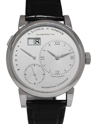 A. Lange & Sohne Lange 1 Daymatic Platinum Watch Box/Papers 320.025 - Image 1 of 4