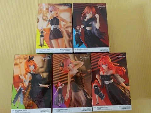 The Quintessential Quintuplets figure 5 body set kyunties Cover