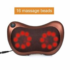 Neck Electric Shoulder Massager Back Kneading Pain Relief Massage Shiatsu Heat