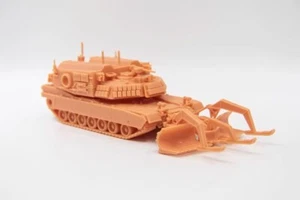 3D Printed 1/87 US M1ABV Assault Obstacle Breaking Vehicle Unpainted Kit Model - Picture 1 of 4