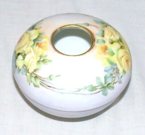 T&V Limoges France Ricevitore cattura capelli vanità ceramica 4,1/4 pollici - Foto 1 di 4