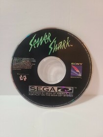 Sony Sewer Shark (Sega CD, 1992) Authentic Black Disc Variant RaRe Nice Shape