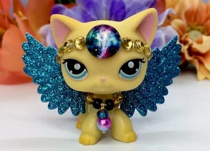 Short Hair Cat Mini Pet Shop beautifully modified and hand painted w/accessories - Picture 1 of 4