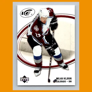 Milan Hejduk #23 2005 Upper Deck Ice Colorado Avalanche Hockey Card NHL NM - Picture 1 of 3
