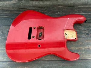 80s Charvel Model 1 Body Ferrari Red Vintage - Picture 1 of 17