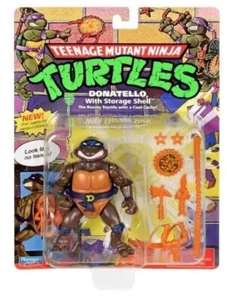 Teenage Mutant Ninja Turtles Donatello TMNT klassische Aufbewahrung Shell Actionfigur - Bild 1 von 4