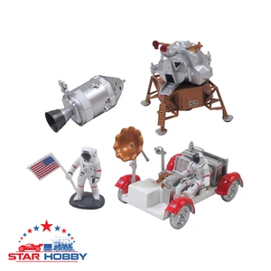 InAir E-Z Build Model Kit - Modulo lunare Apollo con rover lunare NUOVO IN-SPLR - Foto 1 di 2